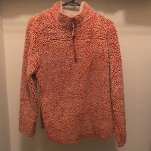 Peach sheep sweater